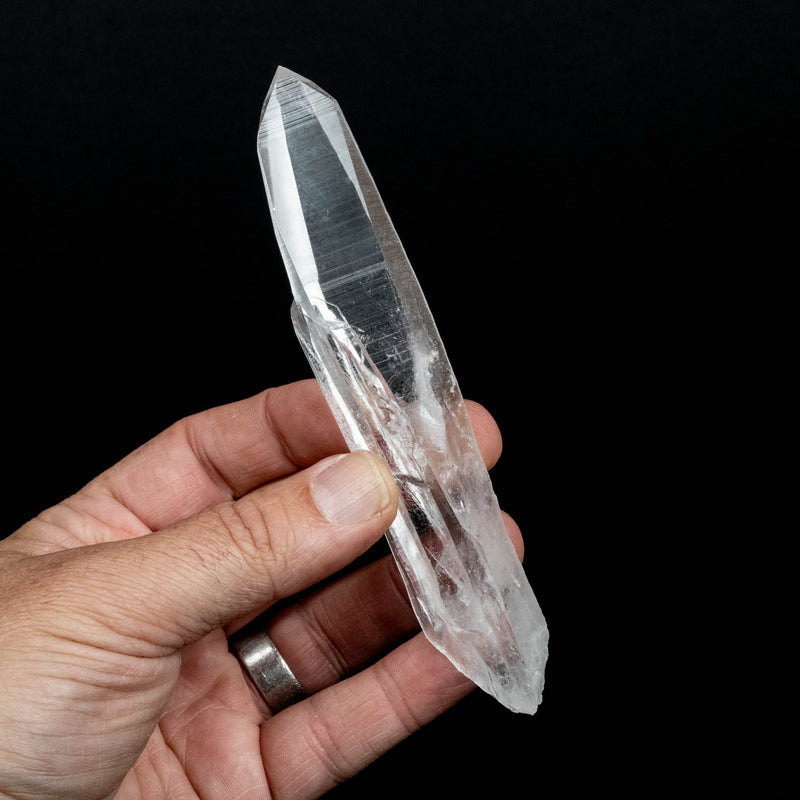 Lemurian Seed Quartz Crystal 90 g 142x27mm
