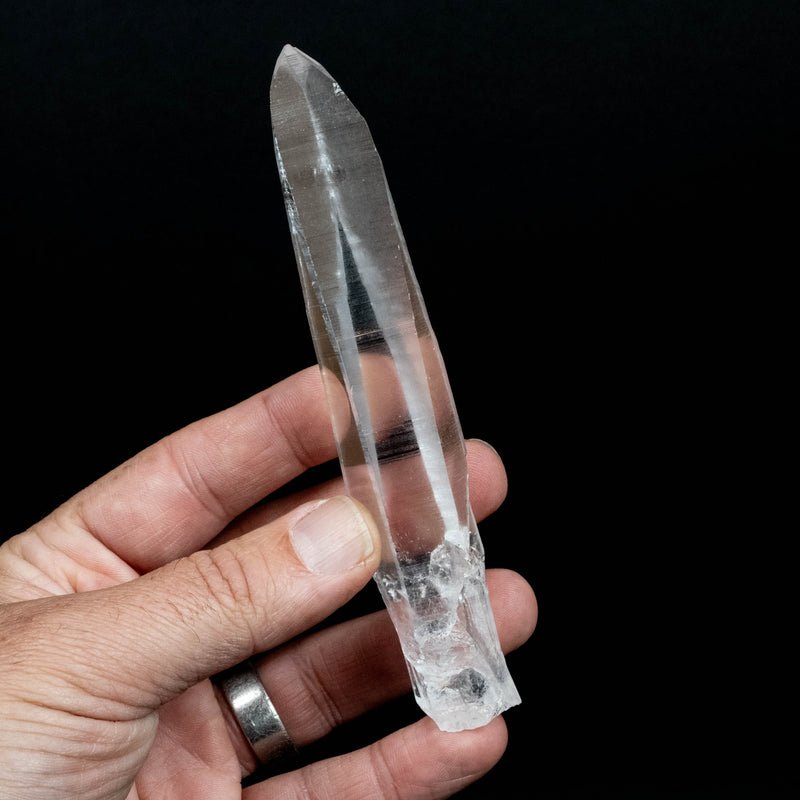 Lemurian Seed Quartz Crystal 102 g 139x27mm