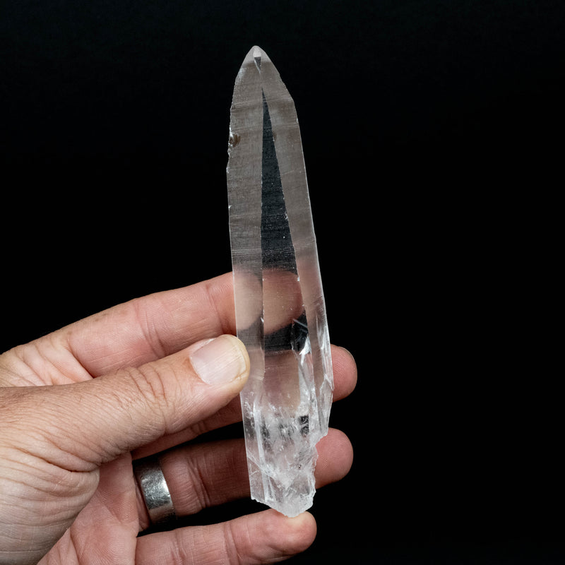 Lemurian Seed Quartz Crystal 102 g 139x27mm