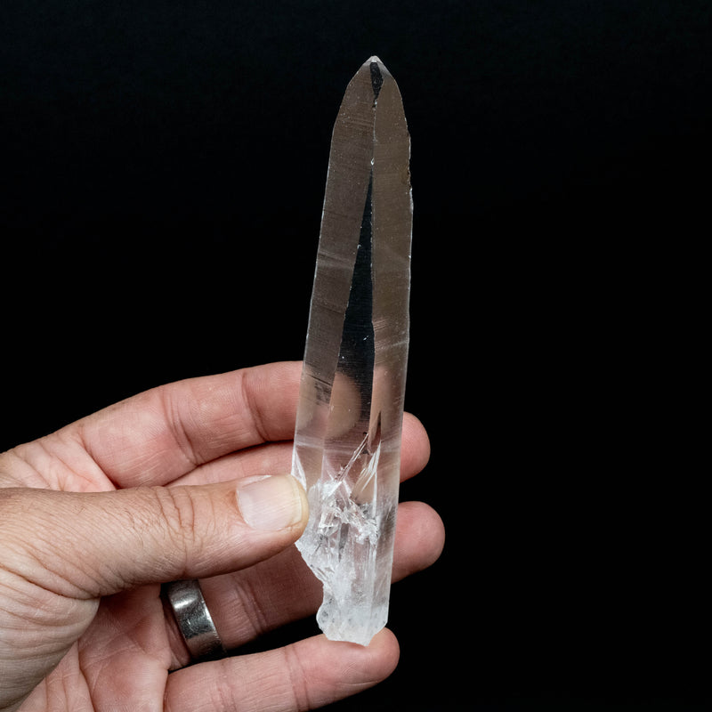 Lemurian Seed Quartz Crystal 102 g 139x27mm