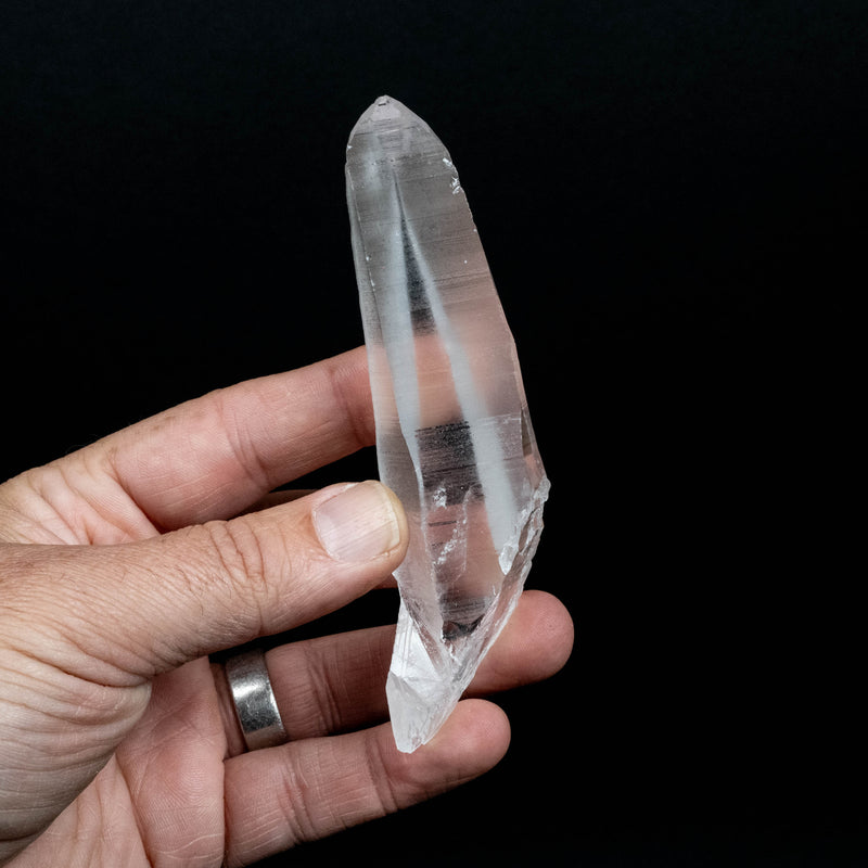 Lemurian Seed Quartz Crystal 102 g 119x30mm DT