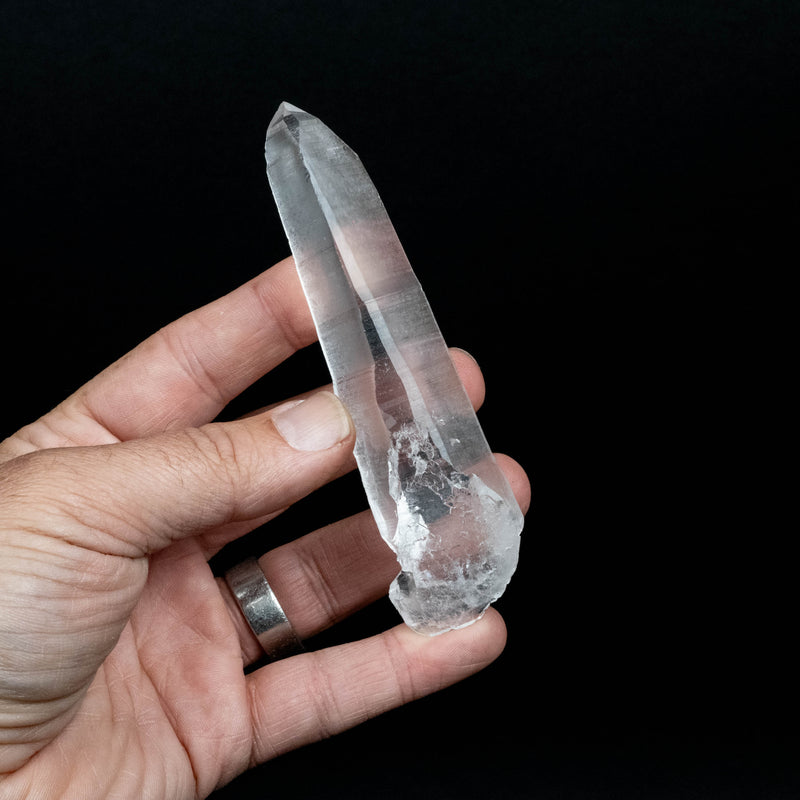 Lemurian Seed Quartz Crystal 102 g 119x30mm DT
