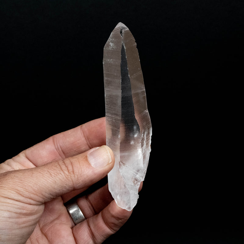 Lemurian Seed Quartz Crystal 102 g 119x30mm DT