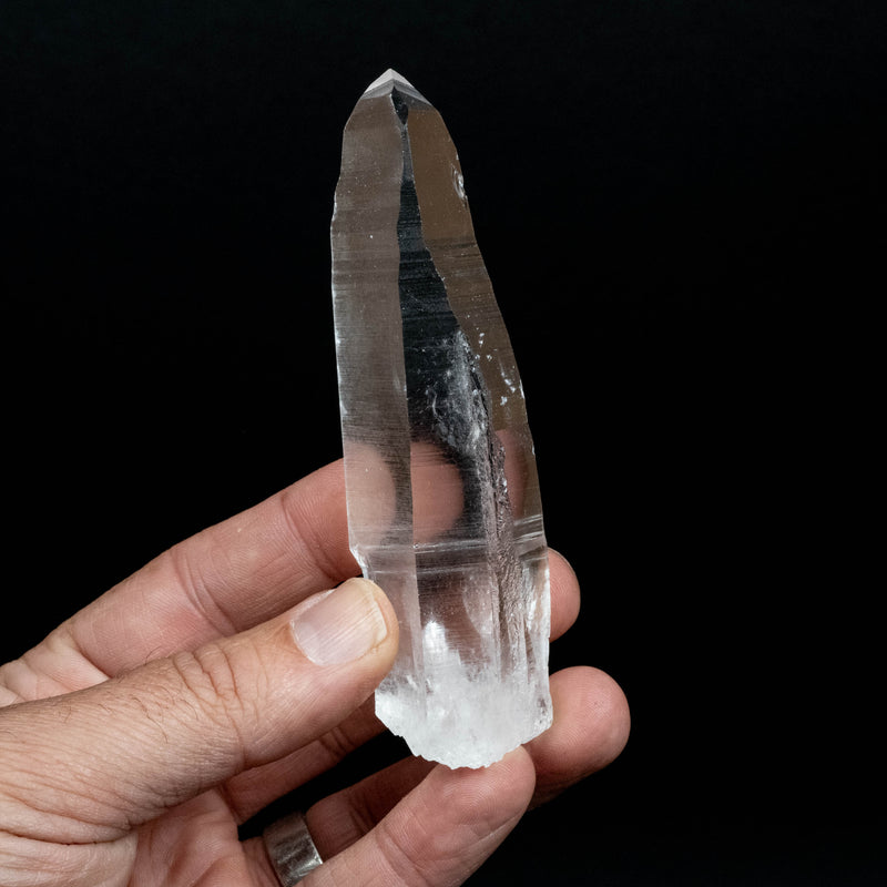 Lemurian Seed Quartz Crystal 112 g 109x31mm - InnerVision Crystals