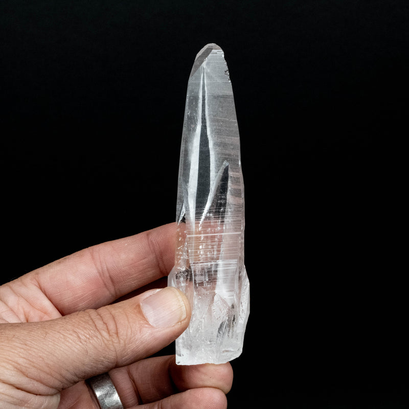 Lemurian Seed Quartz Crystal 88 g 114x31mm