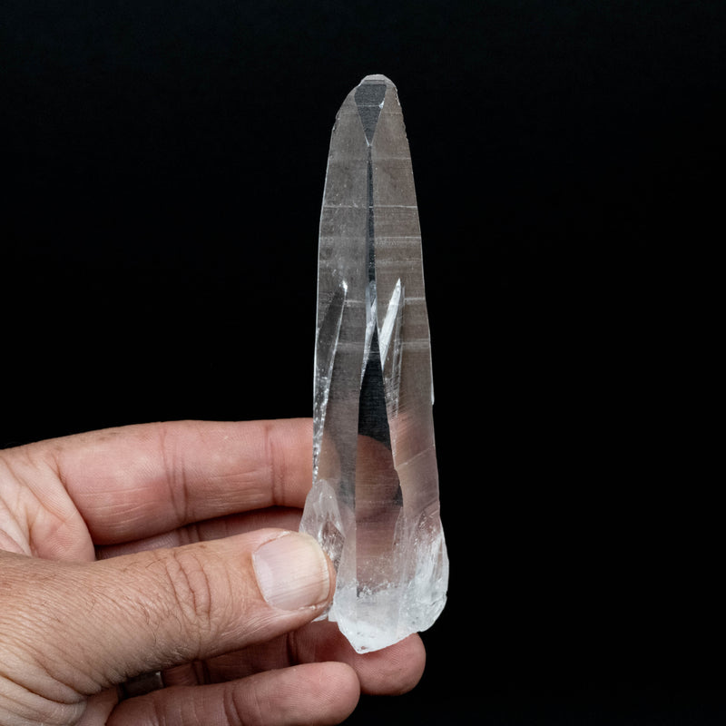 Lemurian Seed Quartz Crystal 88 g 114x31mm