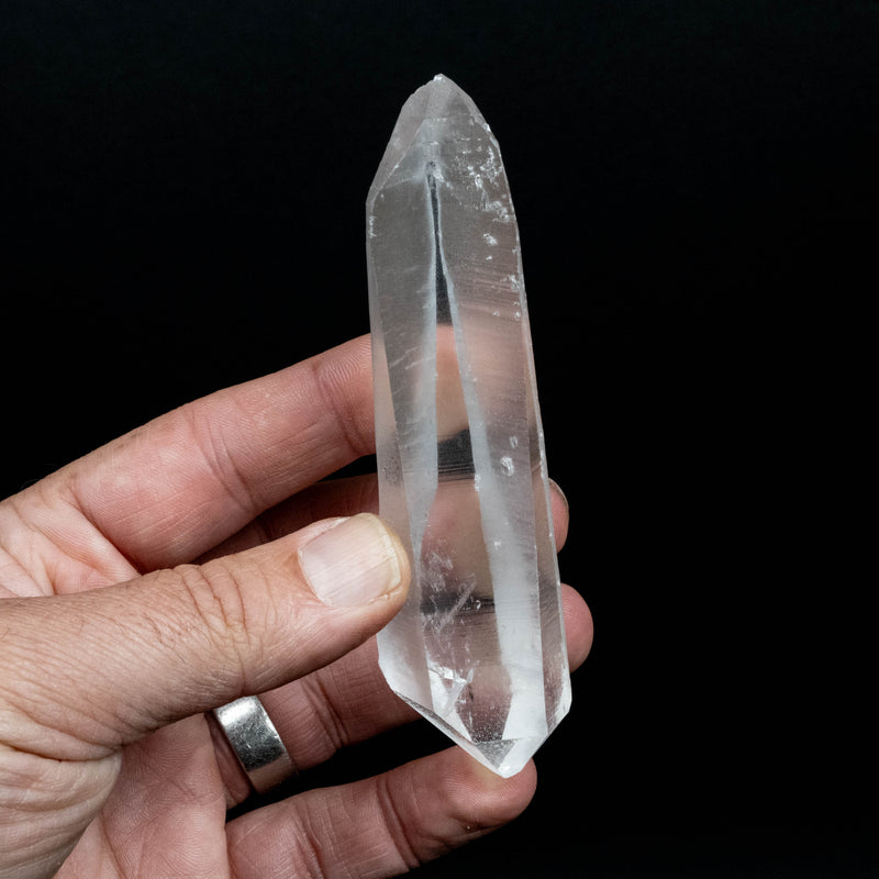 Lemurian Seed Quartz Crystal 108 g 113x30mm DT