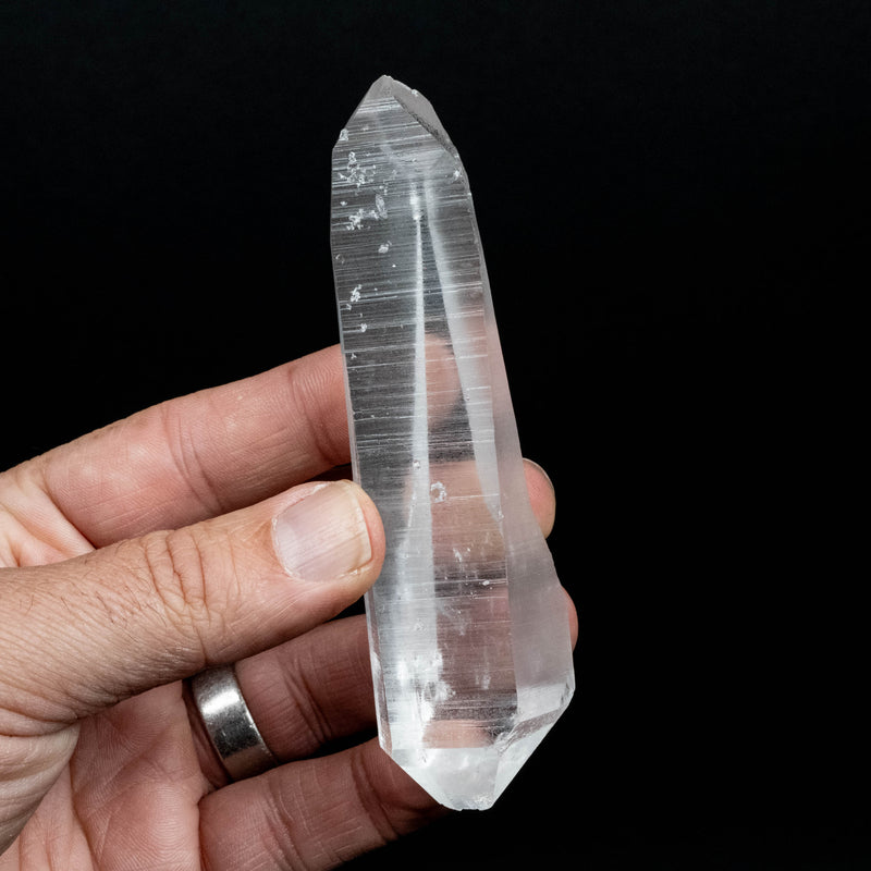 Lemurian Seed Quartz Crystal 108 g 113x30mm DT