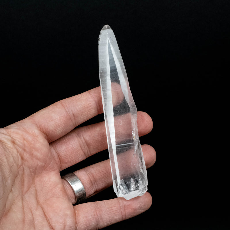 Lemurian Seed Quartz Crystal 70 g 123x23mm