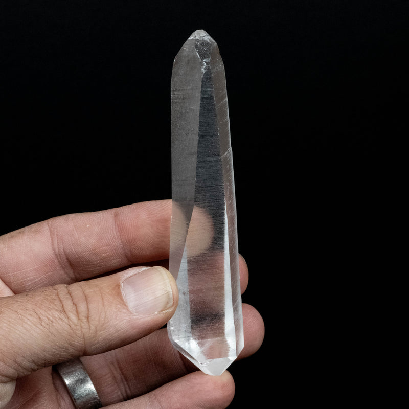 Lemurian Seed Quartz Crystal 59 g 109x25mm DT