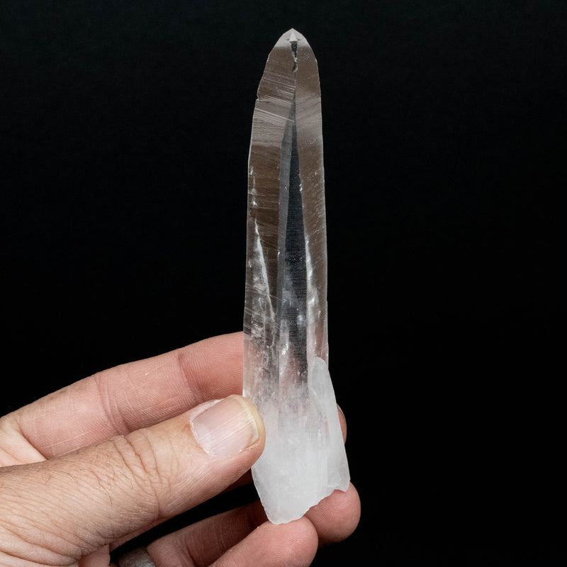 Lemurian Seed Quartz Crystal 60 g 118x23mm - InnerVision Crystals