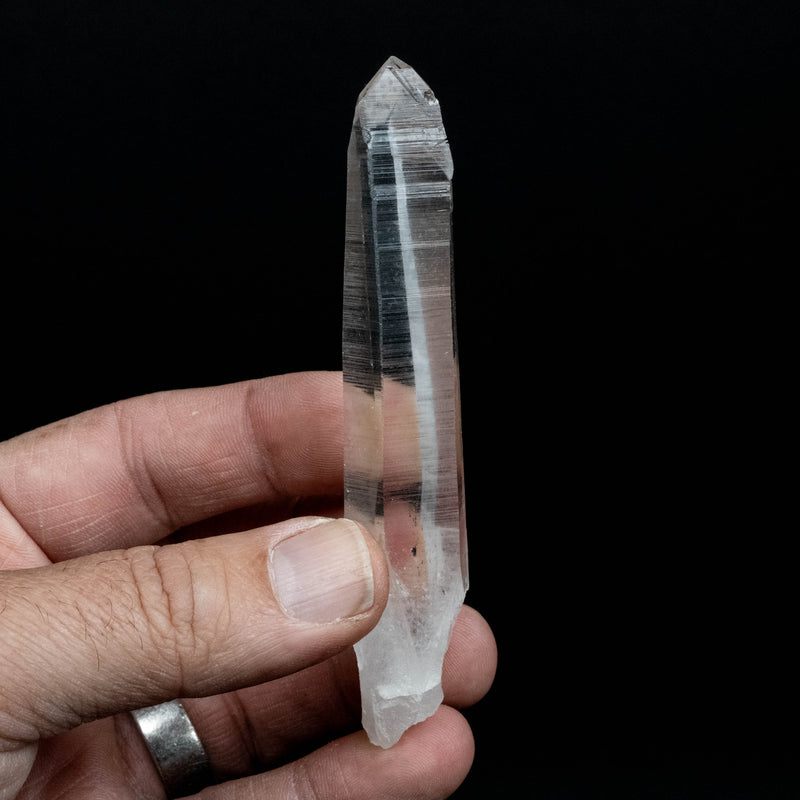 Lemurian Seed Quartz Crystal 41 g 102x19mm
