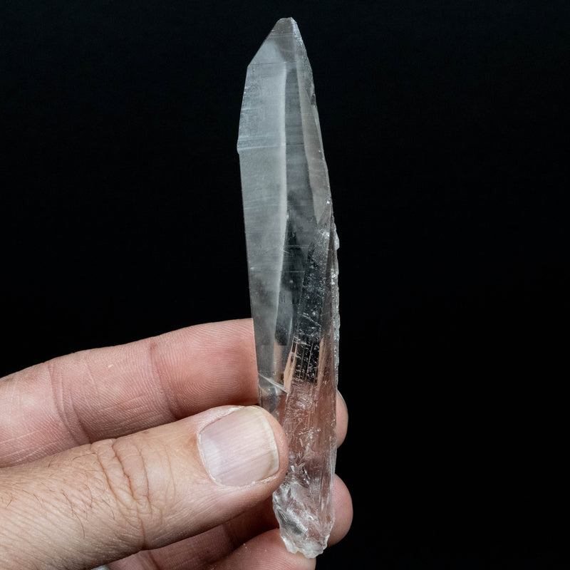 Lemurian Seed Quartz Crystal 43 g 108x19mm