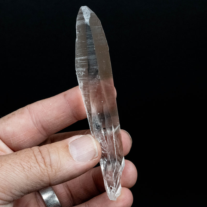 Lemurian Seed Quartz Crystal 43 g 108x19mm