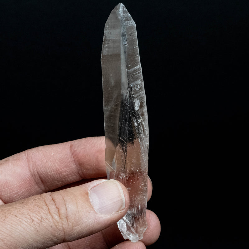 Lemurian Seed Quartz Crystal 43 g 108x19mm