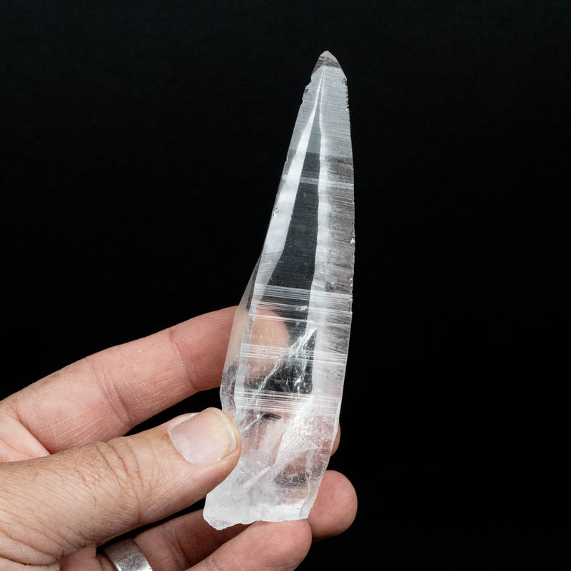 Lemurian Seed Quartz Crystal 78 g 120x30mm