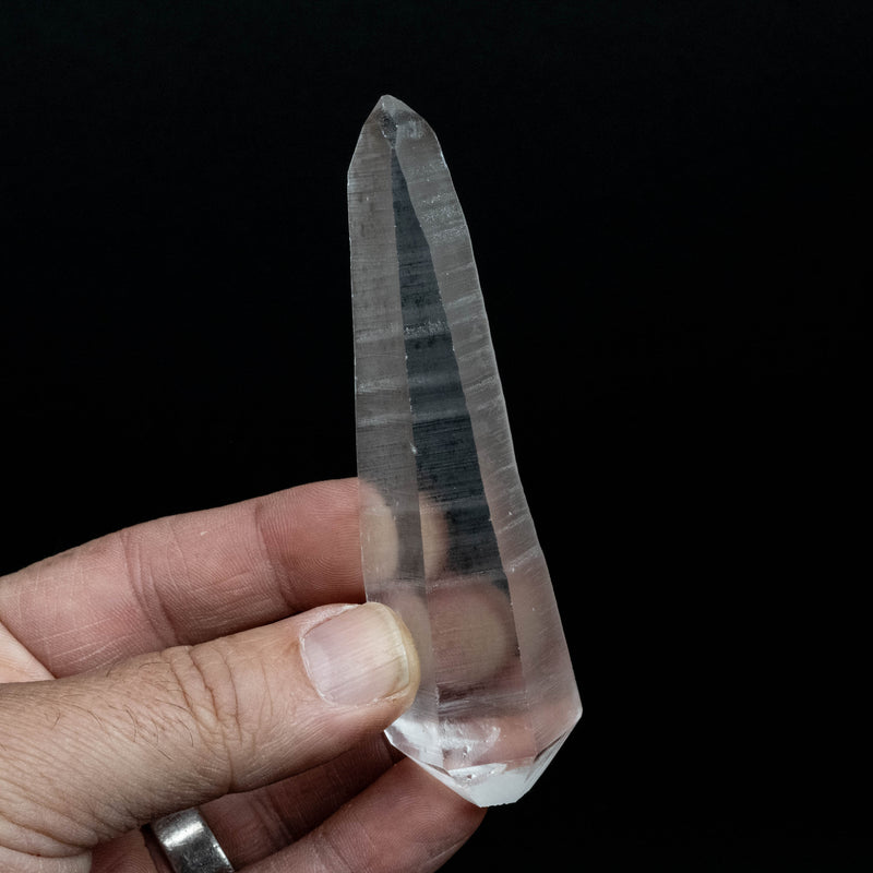 Lemurian Seed Quartz Crystal 67 g 104x31mm DT