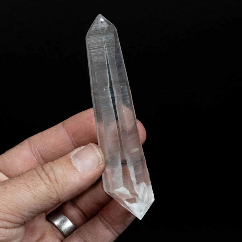 Lemurian Seed Quartz Crystal 81 g 109x29mm DT