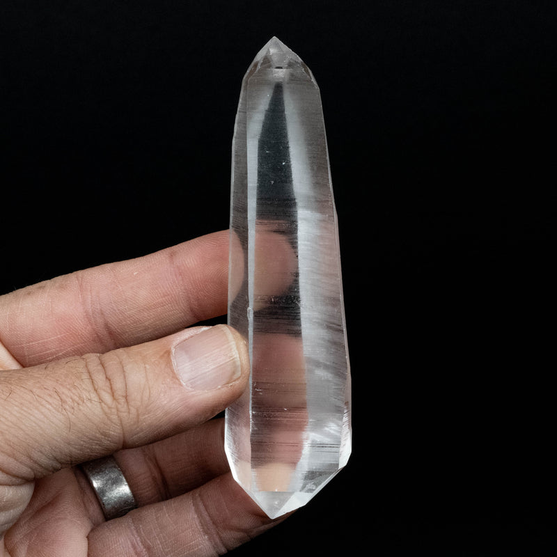 Lemurian Seed Quartz Crystal 81 g 109x29mm DT