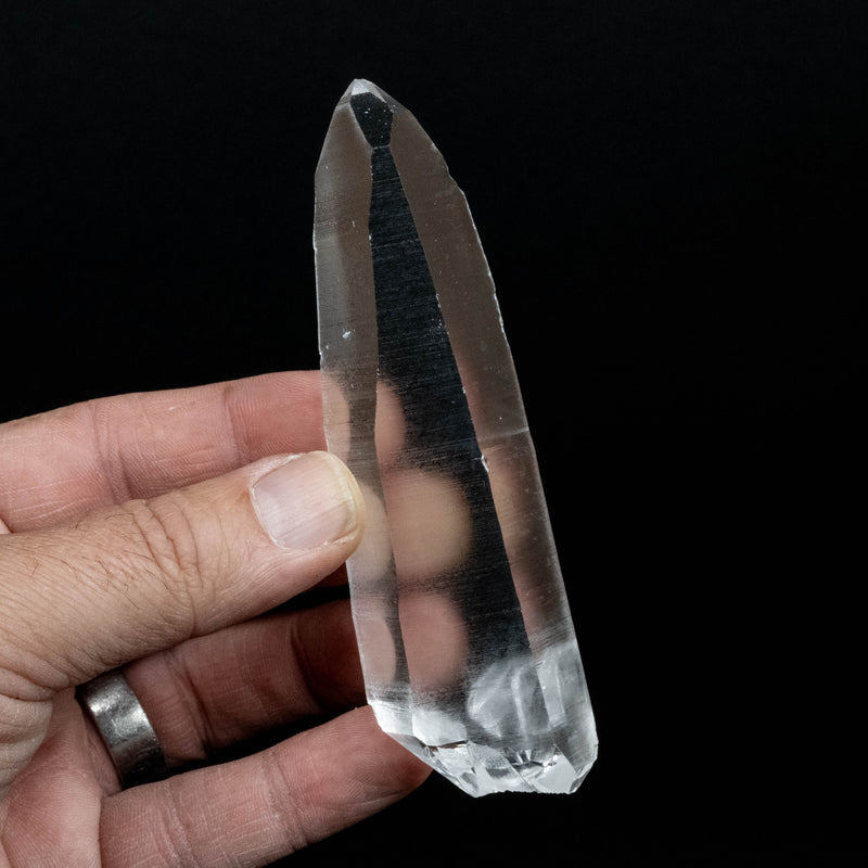 Lemurian Seed Quartz Crystal 117 g 114x33mm DT