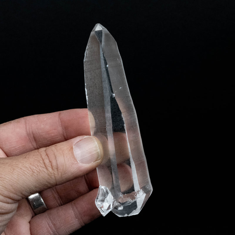 Lemurian Seed Quartz Crystal 117 g 114x33mm DT