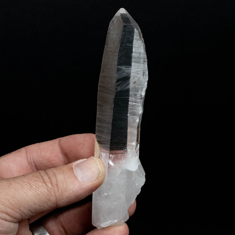 Lemurian Seed Quartz Crystal 76 g 124x27mm
