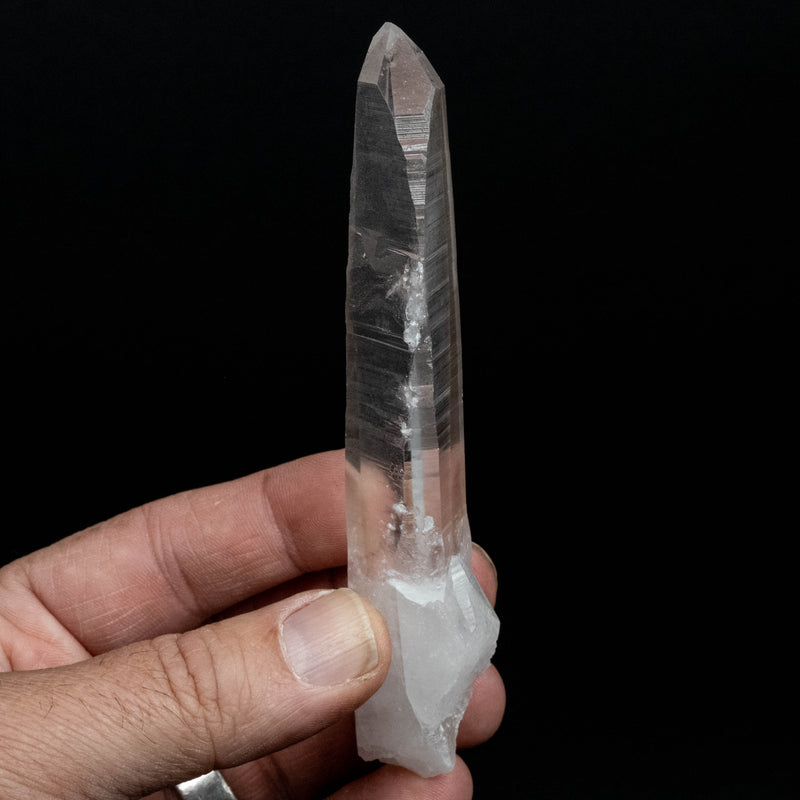 Lemurian Seed Quartz Crystal 76 g 124x27mm