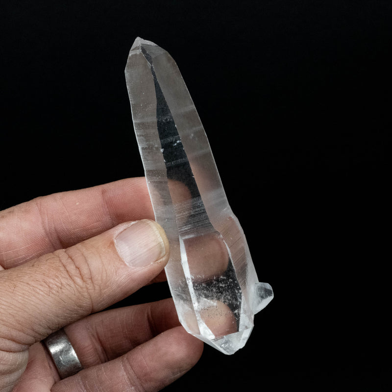 Lemurian Seed Quartz Crystal 84 g 107x32mm DT