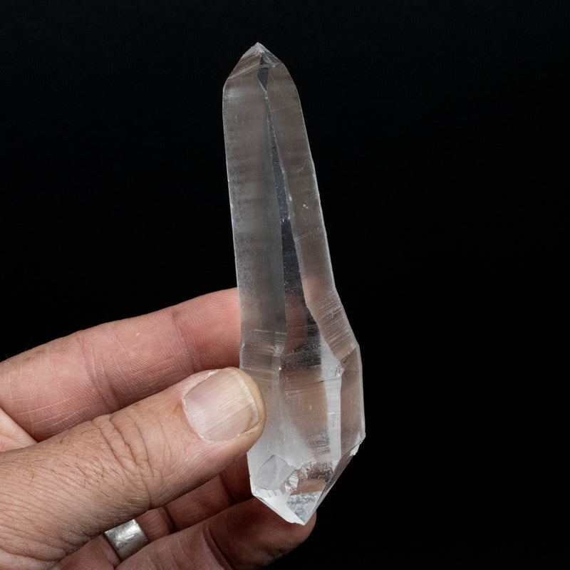 Lemurian Seed Quartz Crystal 84 g 107x32mm DT