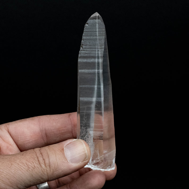 Lemurian Seed Quartz Crystal 83 g 111x27mm
