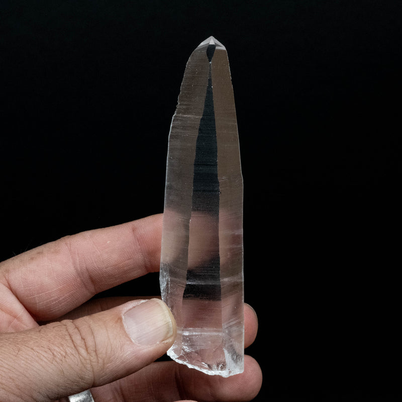 Lemurian Seed Quartz Crystal 83 g 111x27mm