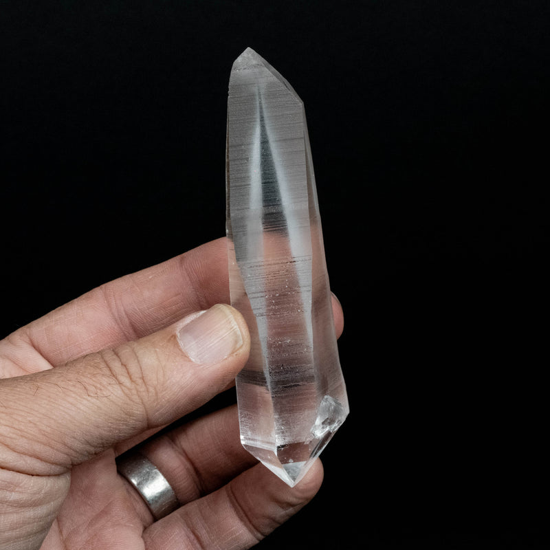 Lemurian Seed Quartz Crystal 97 g 109x33mm DT