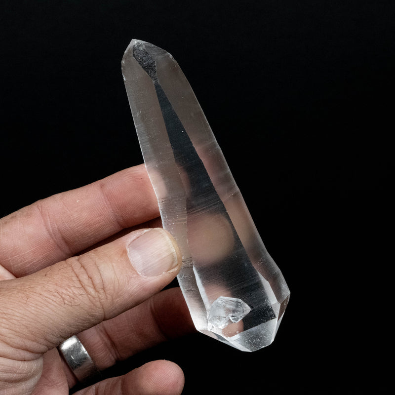 Lemurian Seed Quartz Crystal 97 g 109x33mm DT