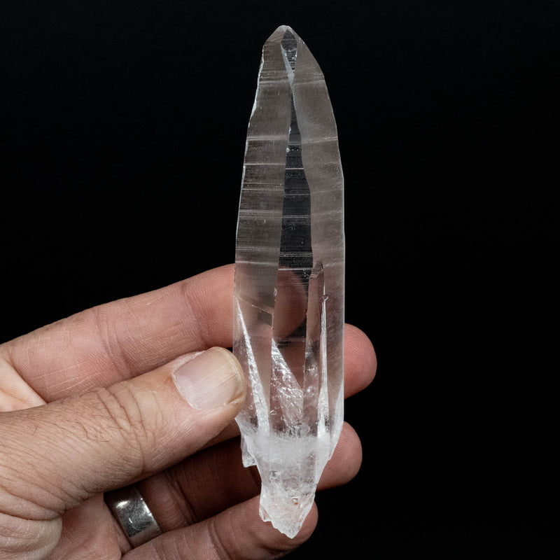 Lemurian Seed Quartz Crystal 80 g 116x26mm