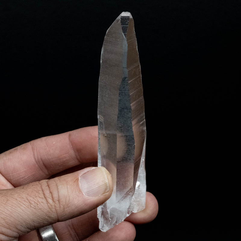 Lemurian Seed Quartz Crystal 80 g 116x26mm