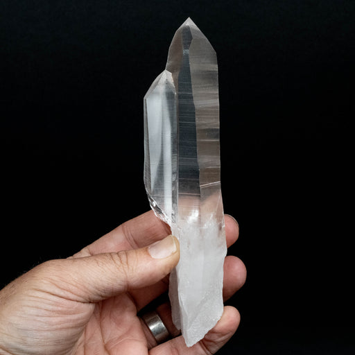 Lemurian Seed Quartz Crystal 240 g 161x35mm - InnerVision Crystals