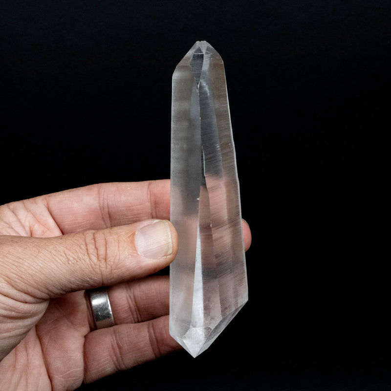 Lemurian Seed Quartz Crystal 167 g 123x42mm DT