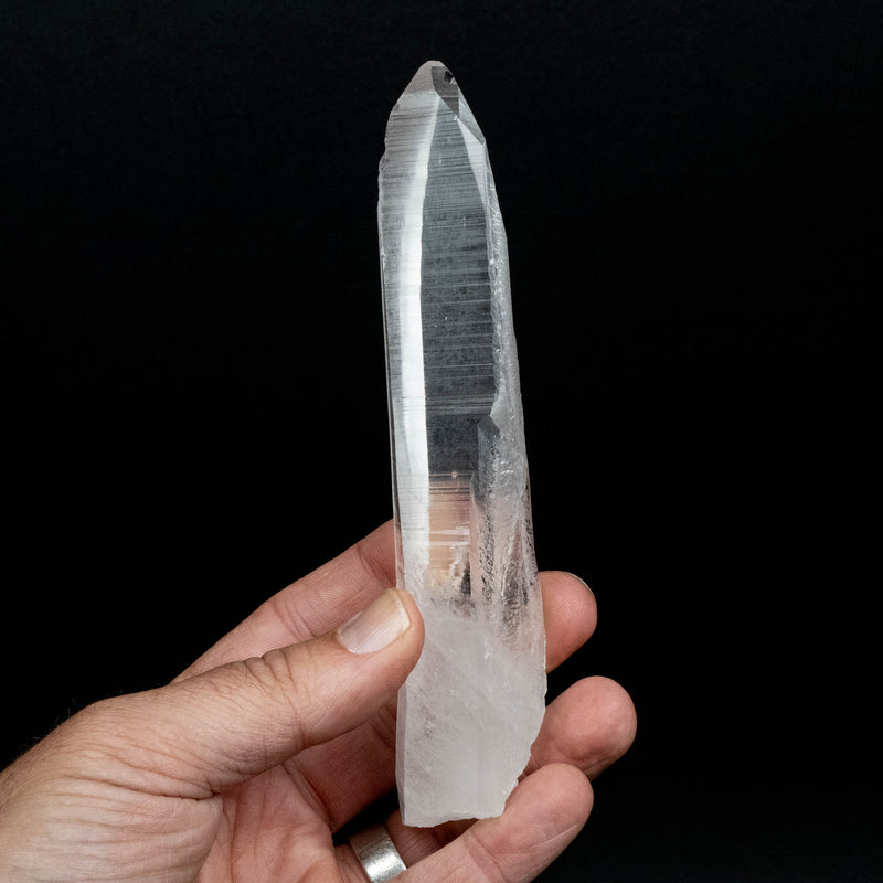 Lemurian Seed Quartz Crystal 181 g 156x30mm