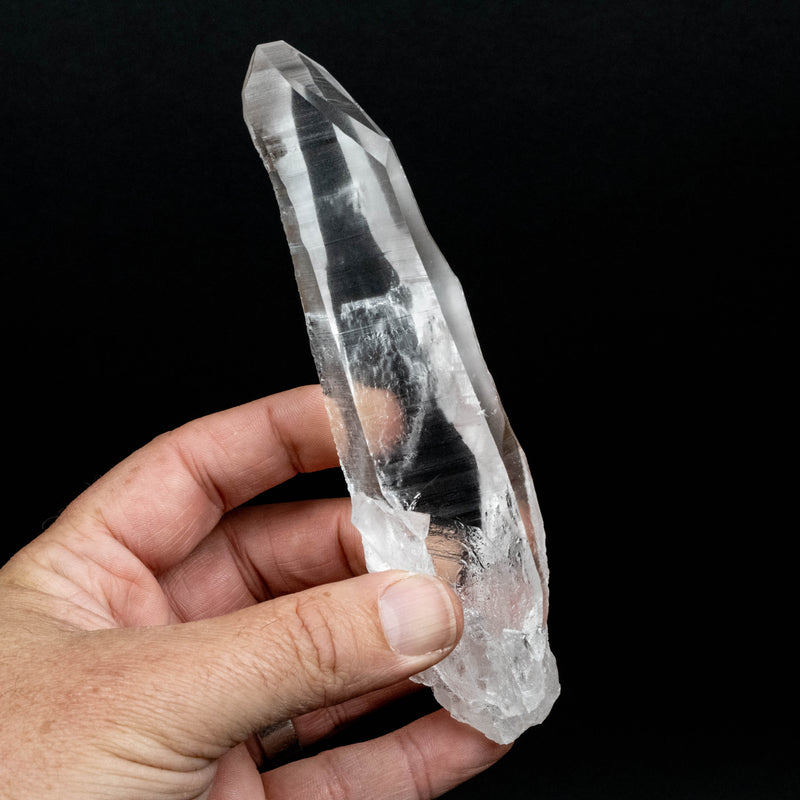 Lemurian Seed Quartz Crystal 205 g 154x37mm