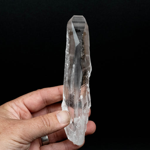 Lemurian Seed Quartz Crystal 205 g 154x37mm - InnerVision Crystals