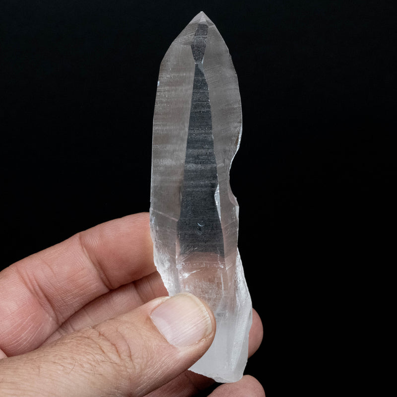 Lemurian Seed Quartz Crystal 85 g 108x24mm  *Ding