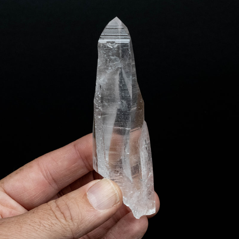 Lemurian Seed Quartz Crystal 90 g 107x30mm