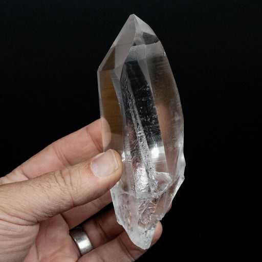 Lemurian Seed Quartz Crystal 304 g 125x50mm - InnerVision Crystals