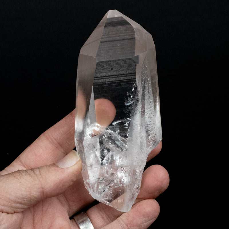 Lemurian Seed Quartz Crystal 304 g 125x50mm