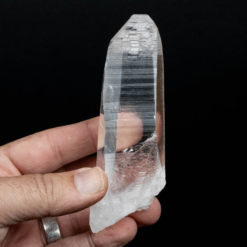 Lemurian Seed Quartz Crystal 165 g 117x41mm