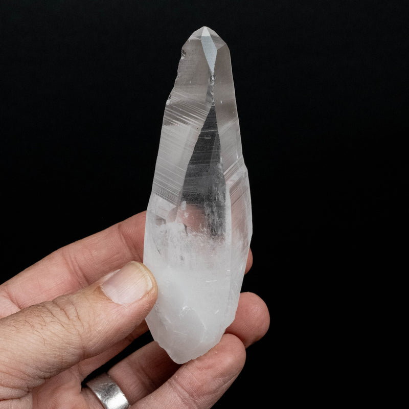 Lemurian Seed Quartz Crystal 139 g 11x36mm