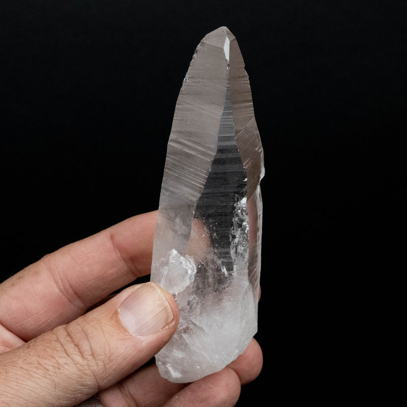 Lemurian Seed Quartz Crystal 126 g 121x35mm