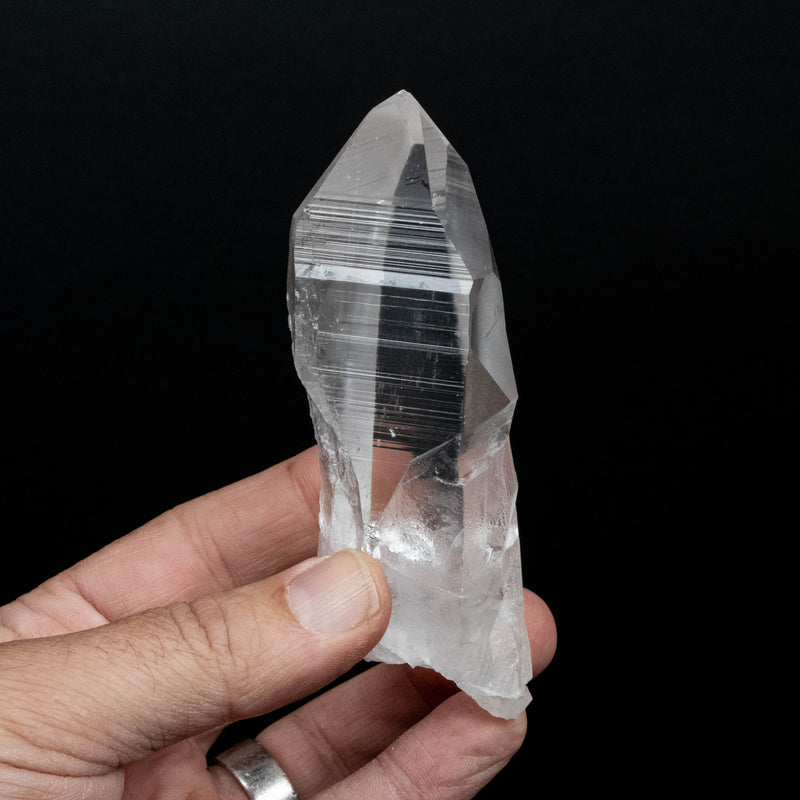 Lemurian Seed Quartz Crystal 199 g 109x40mm