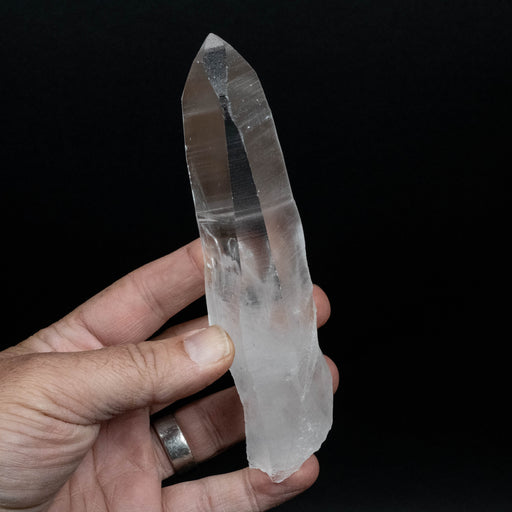 Lemurian Seed Quartz Crystal 242 g 151x37mm - InnerVision Crystals