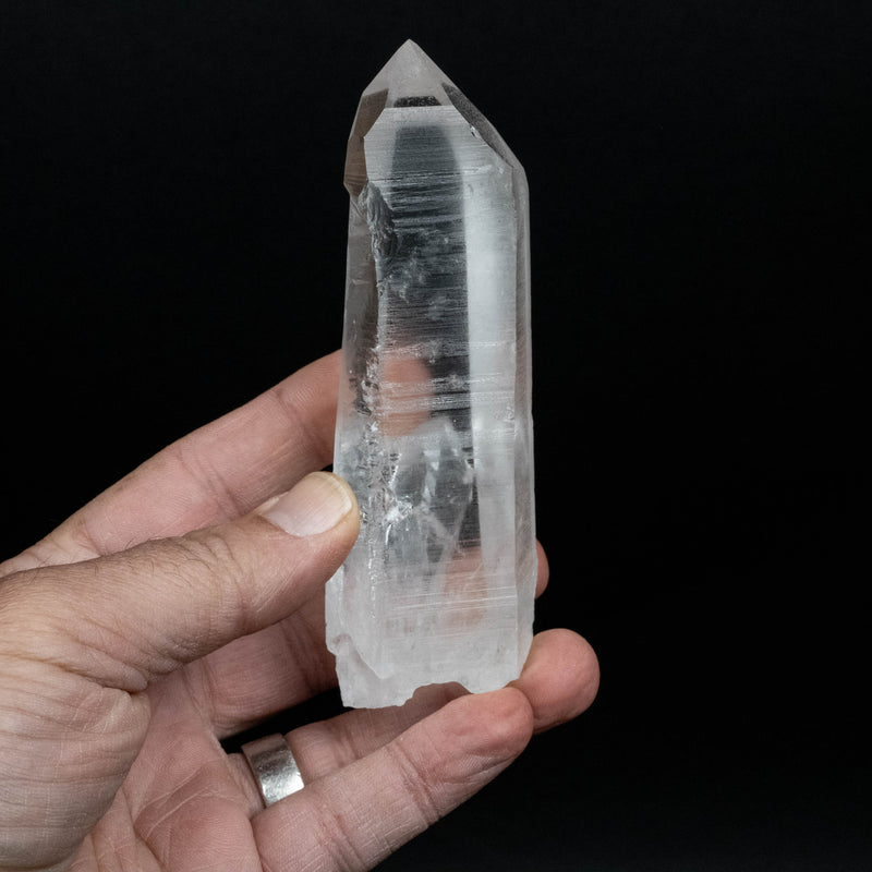 Lemurian Seed Quartz Crystal 228 g 123x41mm